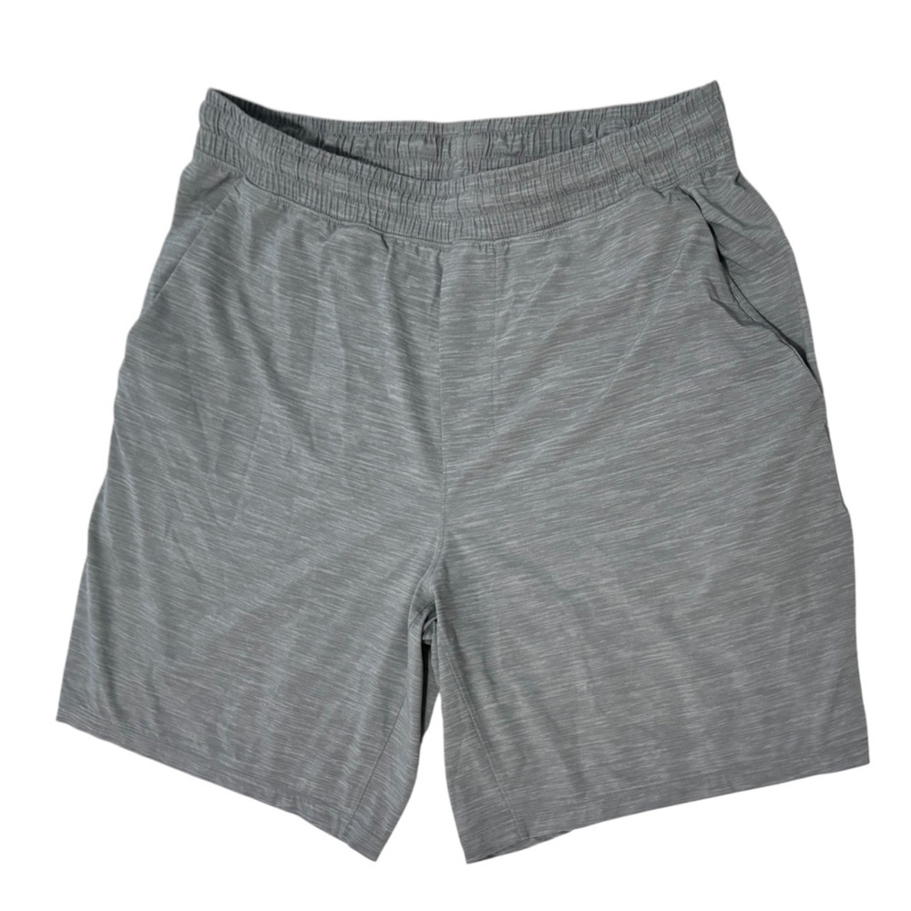 LULULEMON ATHLETICA Men's Pace Breaker Gray Athletic Shorts - Picture 2 of 11